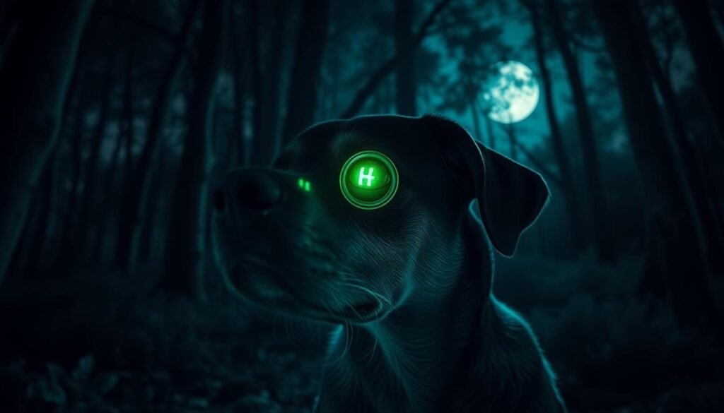 dog night vision