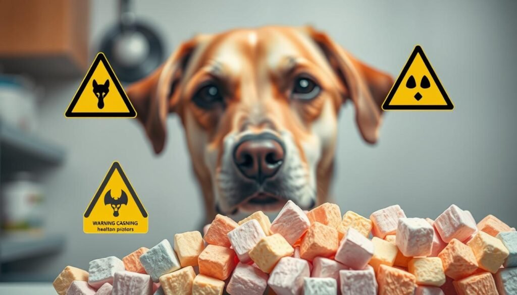 health risks of marshmallows for dogs