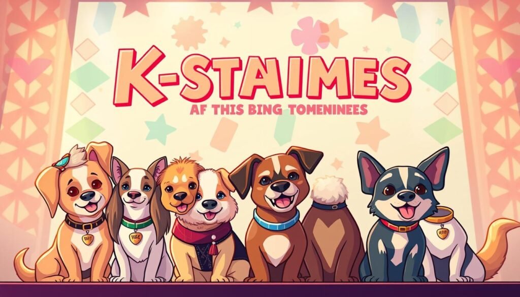 Celebrity K dog names