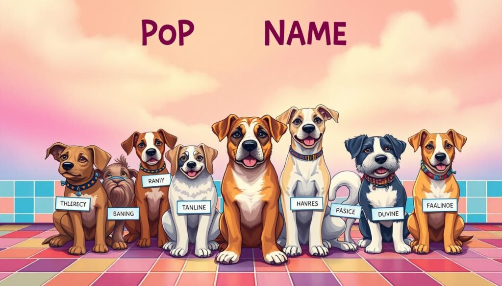 Pop culture-inspired dog names inspiration