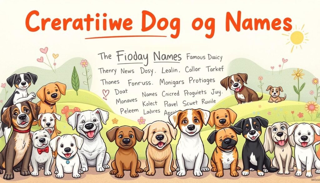 creative dog names