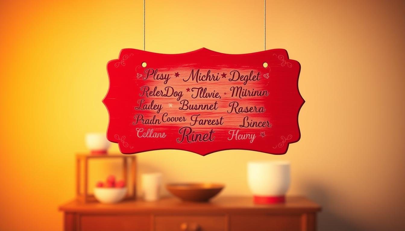 Adorable and Distinctive Red Dog Name Ideas