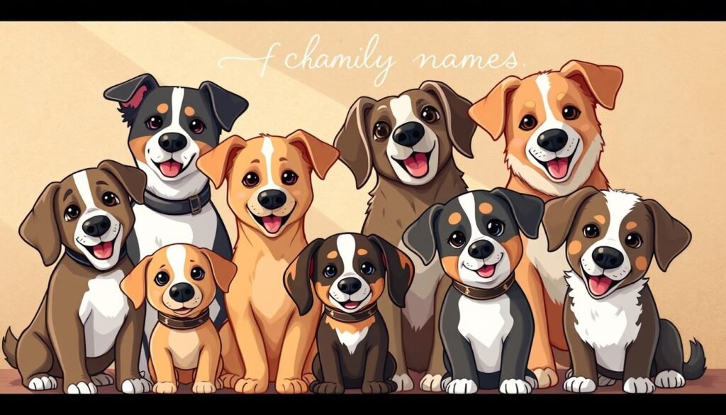 family-inspired dog names