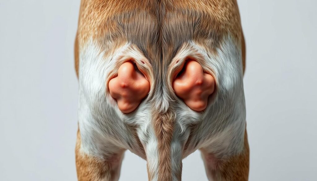 how to tell if dogs anal glands are full