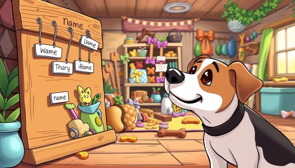 Creative ways to introduce dog names