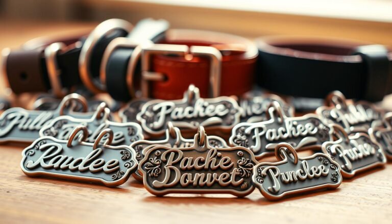 dog name plates for collars