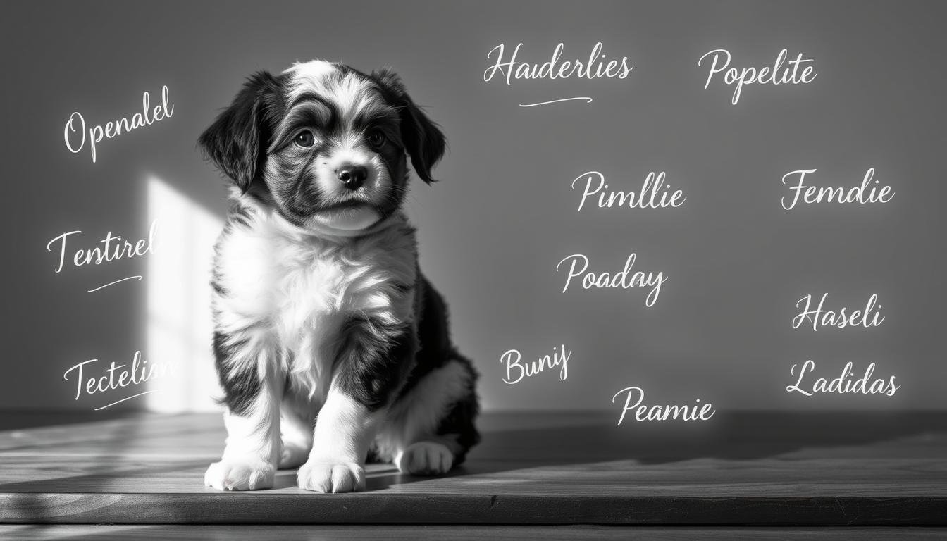 Adorable Names for Black and White Female Dogs