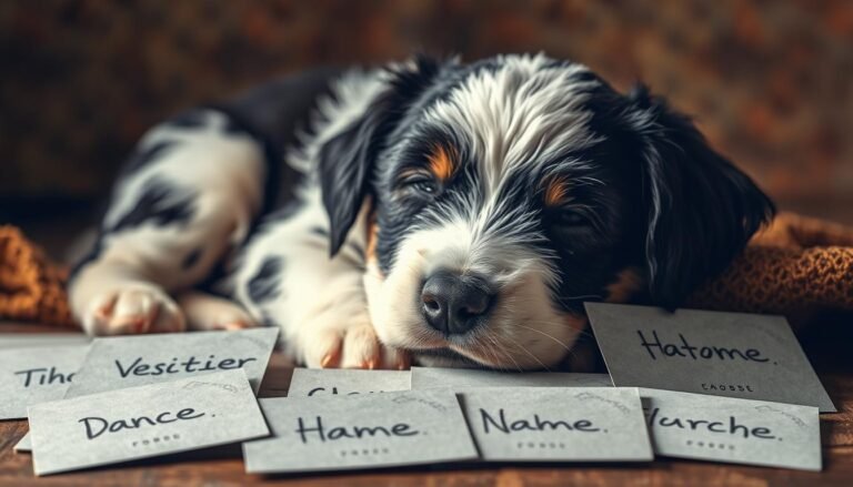dog names for female black and white puppies