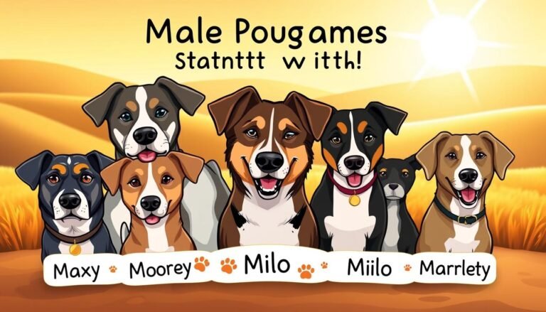 m dog names for males
