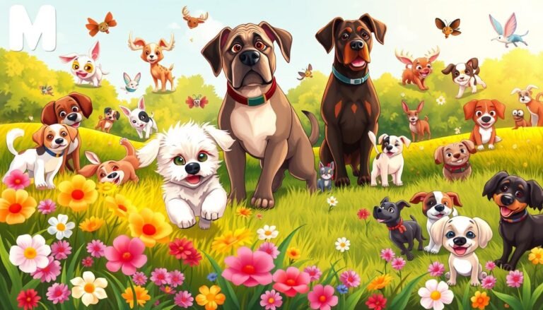 m names for dogs female with meaning