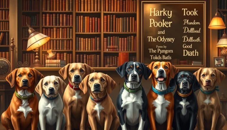 names for dogs from books