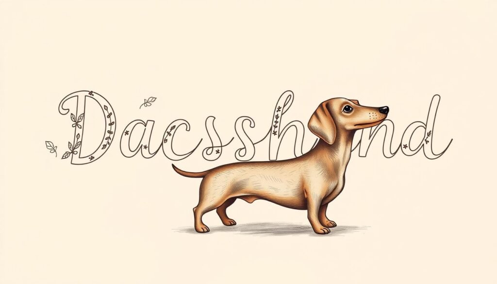 unique dachshund name