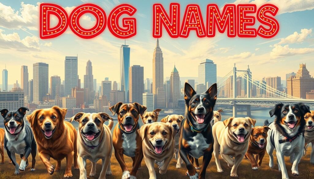 City-inspired dog names