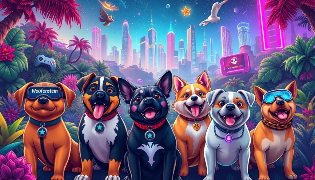 Gaming-Inspired Dog Names