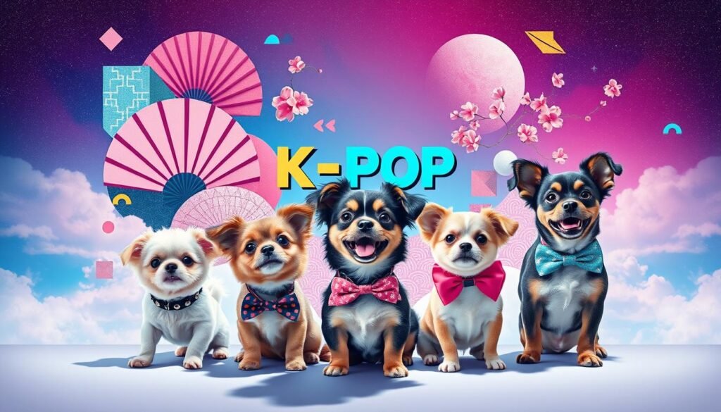 K-pop inspired dog names