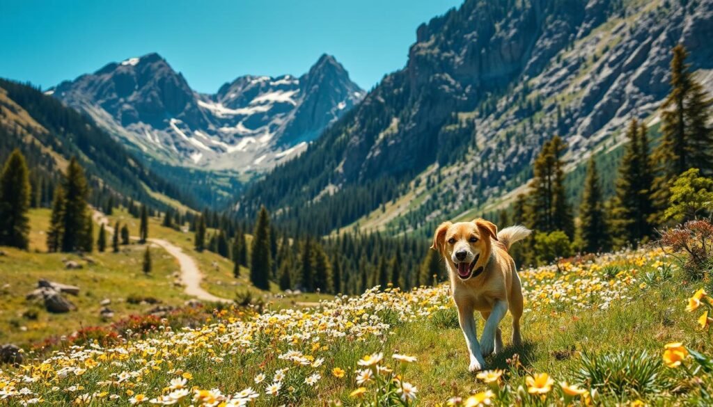 Outdoor adventures inspiring dog names
