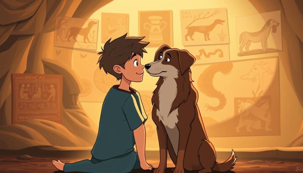 human-dog bond evolution