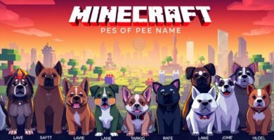 Names for Dogs on Minecraft: Cool, Funny, and Unique Ideas 7 names for dogs on minecraft