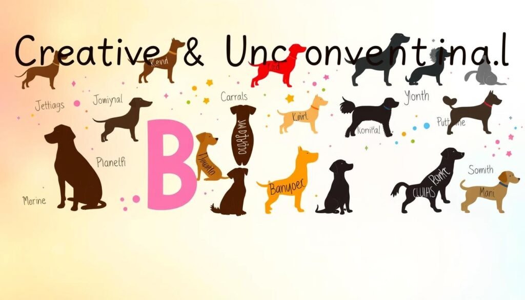 Creative B names for dogs