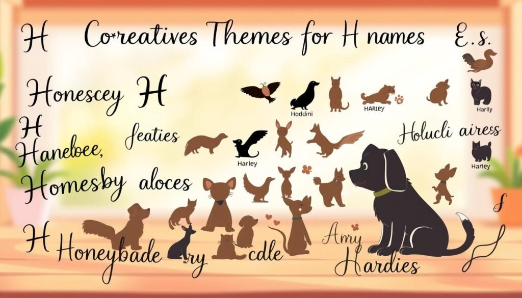 Creative H names for pets