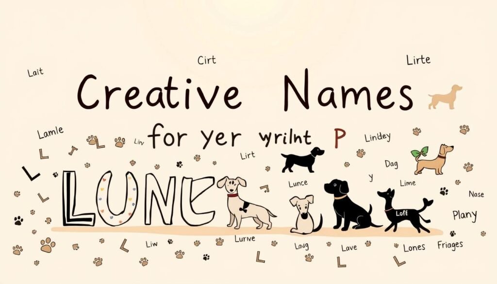 Creative L Names for Your Pup