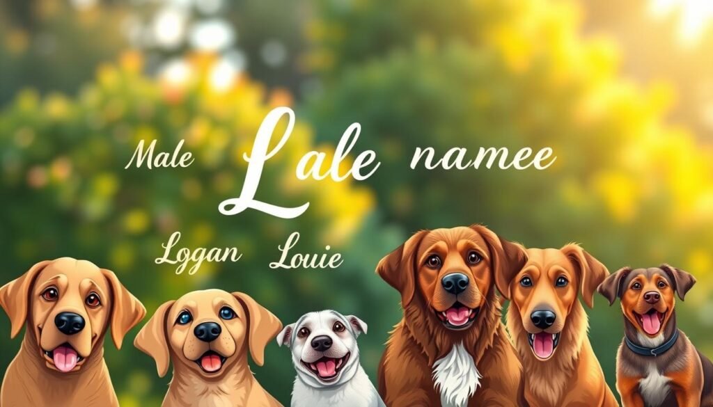 Male Dog Names Starting with L