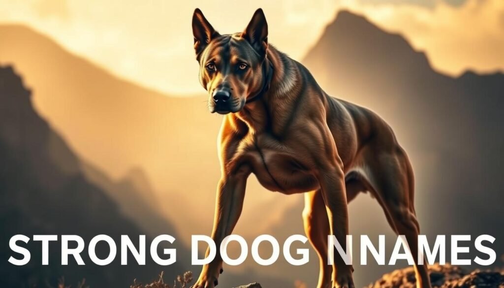Strong Dog Names Inspiration