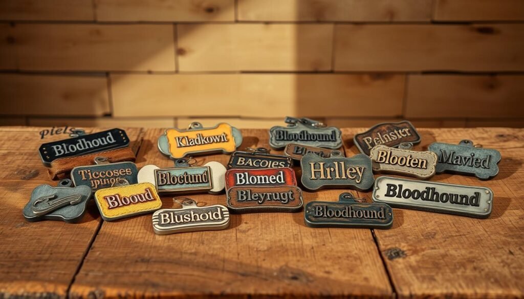 Unique Bloodhound names