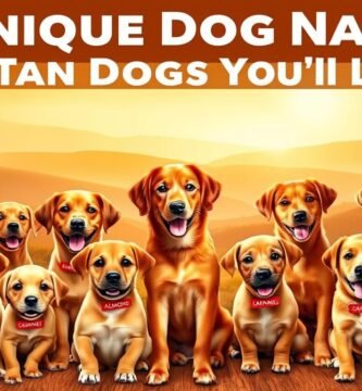 dog names for tan dogs