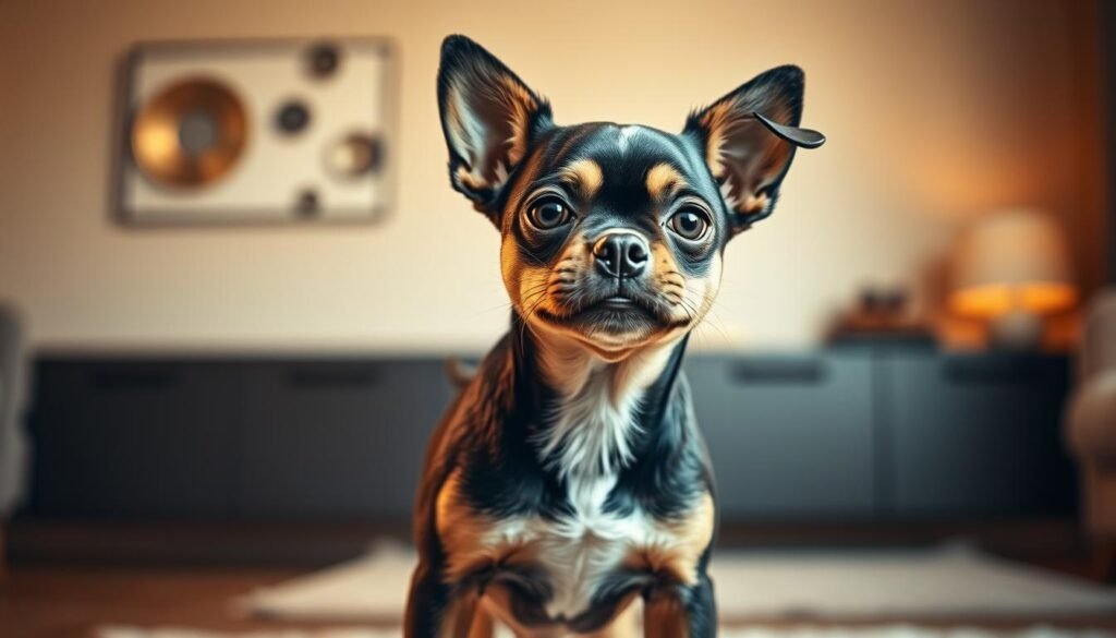 small dog with a bold personality