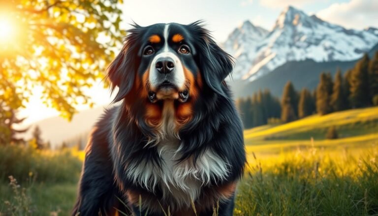 female bernese mountain dog