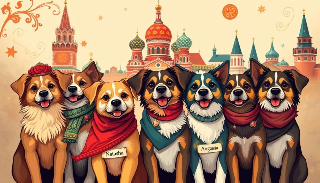 female dog names inspired by famous Russian culture
