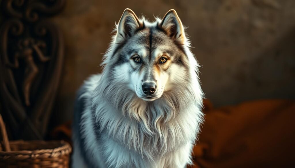 female russian dog