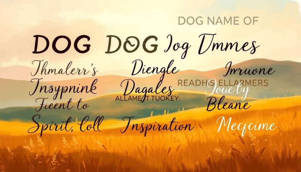 inspirational dog names