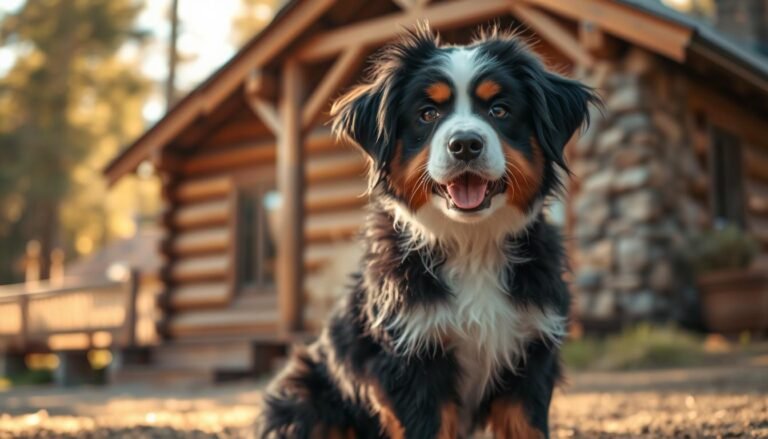 mini bernese mountain dog