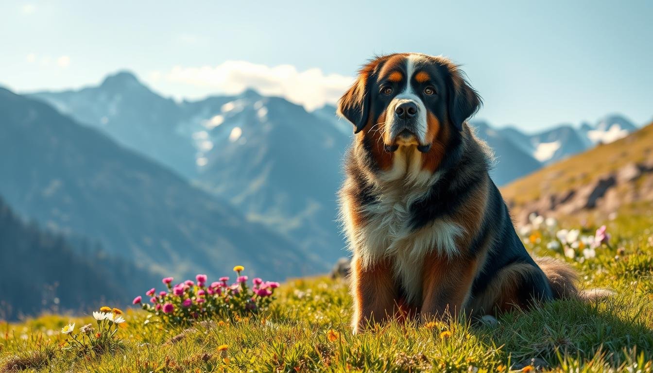 Saint Bernard Bernese Mountain Dog Mix Breed Info