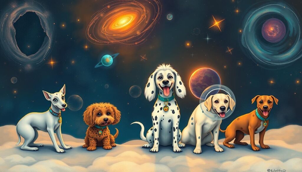 space-themed dog names