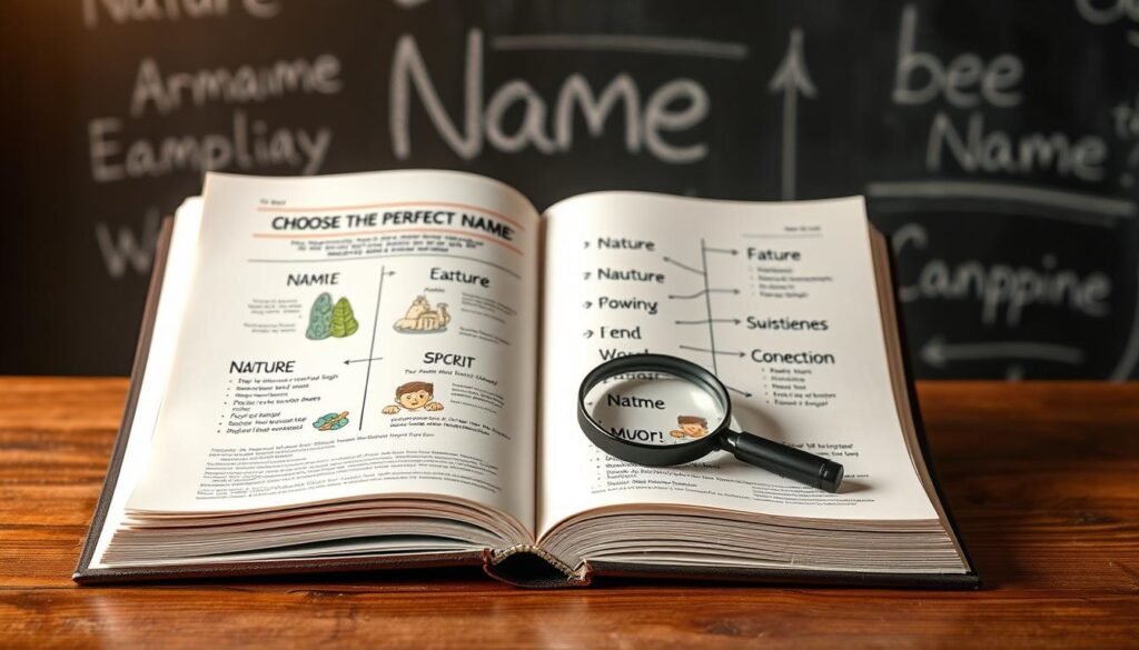 step-by-step guide to choosing a name