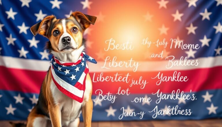 4th of july names for dogs