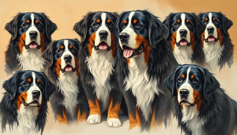 bernese mountain dog art