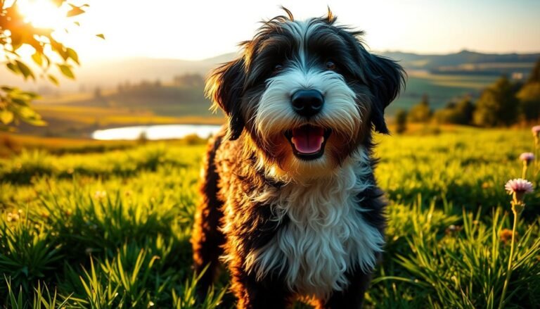 bernese mountain dog mixed with poodle