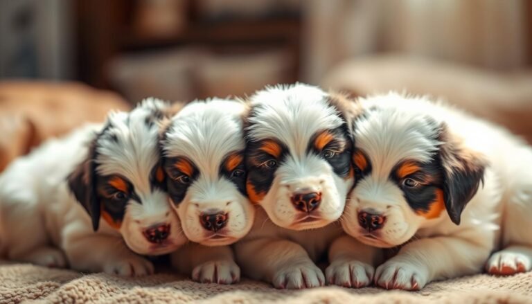 bernese mountain dog white