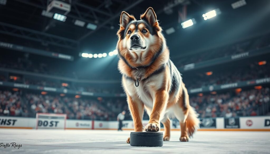 hockey dog name