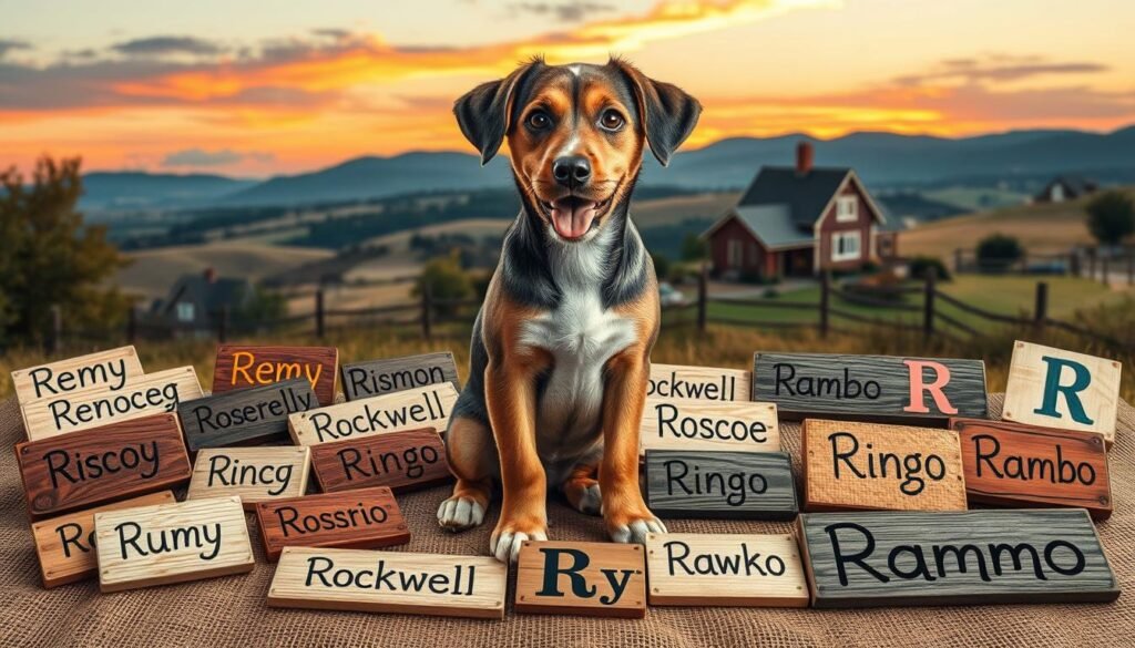 personalized dog names starting with r