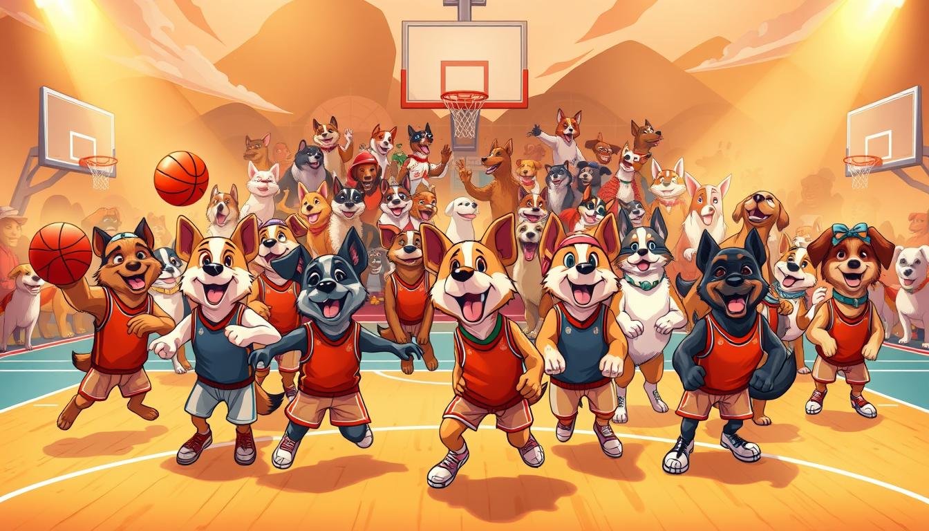 Hoop-Loving Hounds: Basketball-Inspired Dog Names