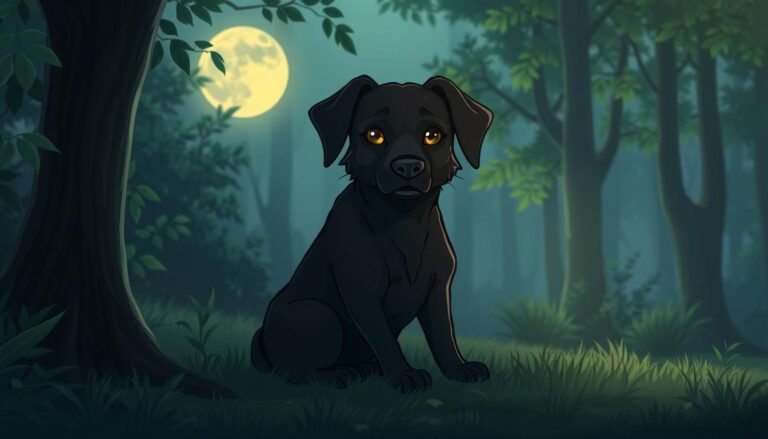 spiritual names for black dogs