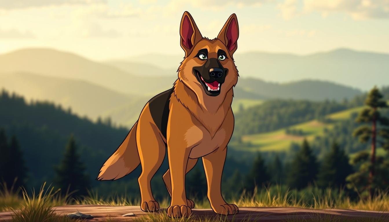Powerful German Shepherd Dog Names