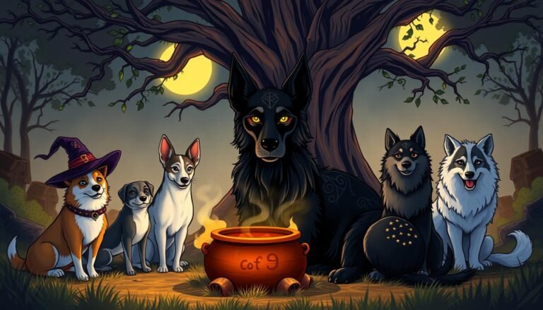 witchy names for dogs