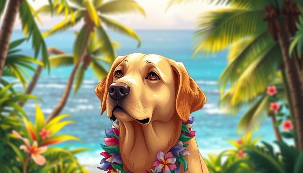 Traditional Hawaiian dog name