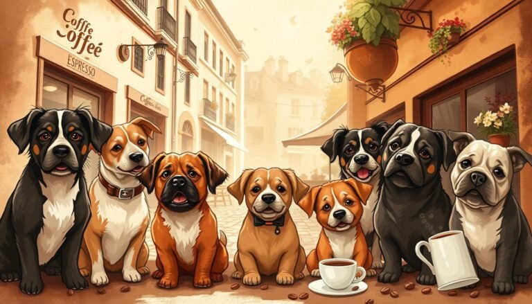 coffee related names for dogs